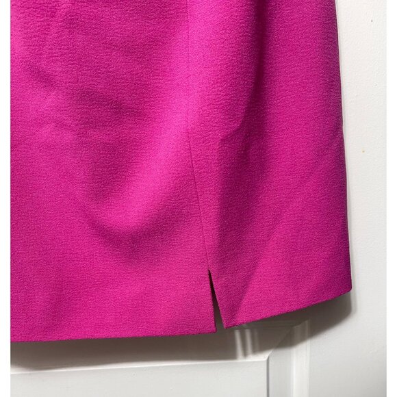 New French Connection Maddie One-Shoulder Cocktail Minidress In Pink Size L - Picture 7 of 9